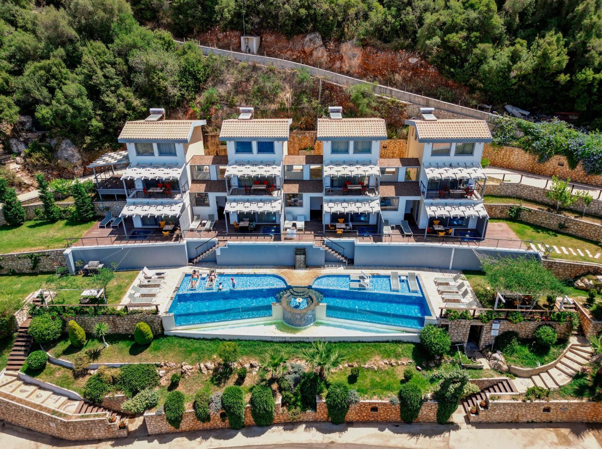 Sappho Boutique Suites Василики Екстериор снимка